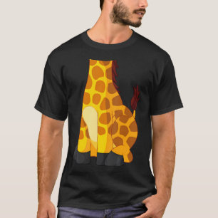 Giraffe Vuxen Kids Manar Women Giraffe Costume Shi T Shirt