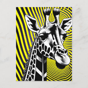 Giraffe Vykort