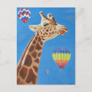 Giraffe-vykortet Vykort