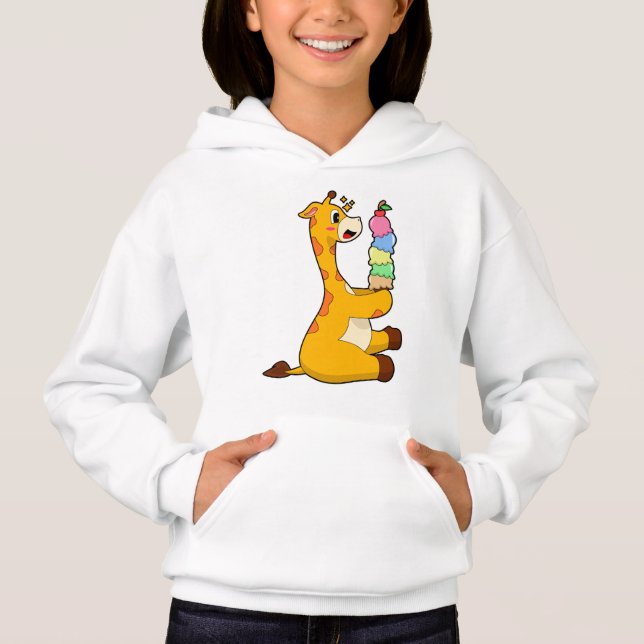Giraffe Waffle glass T Shirt (Framsida)