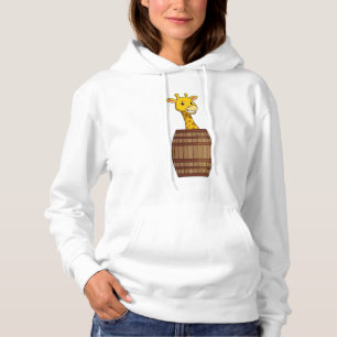 Giraffe with Barrel T Shirt
