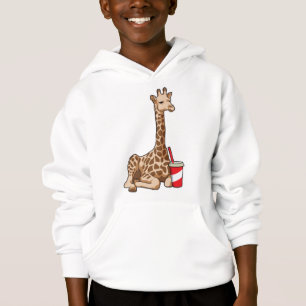Giraffe with Drink T Shirt