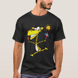 Giraffe with Pinjul T Shirt