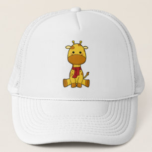 Giraffe with Scarf Keps