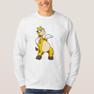 Giraffe with Sunglasses T Shirt