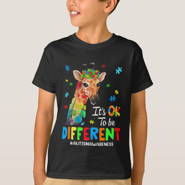 Giraffe Women sa att det var okej att bli sjuk T Shirt (Framsida)