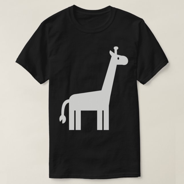 GiraffeGiraffe Giraffes Afrika T Shirt (Design framsida)