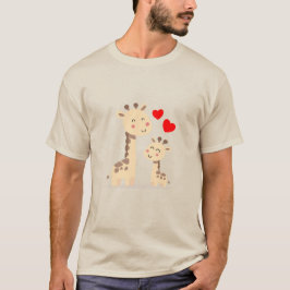 Giraffenfamilie T Shirt