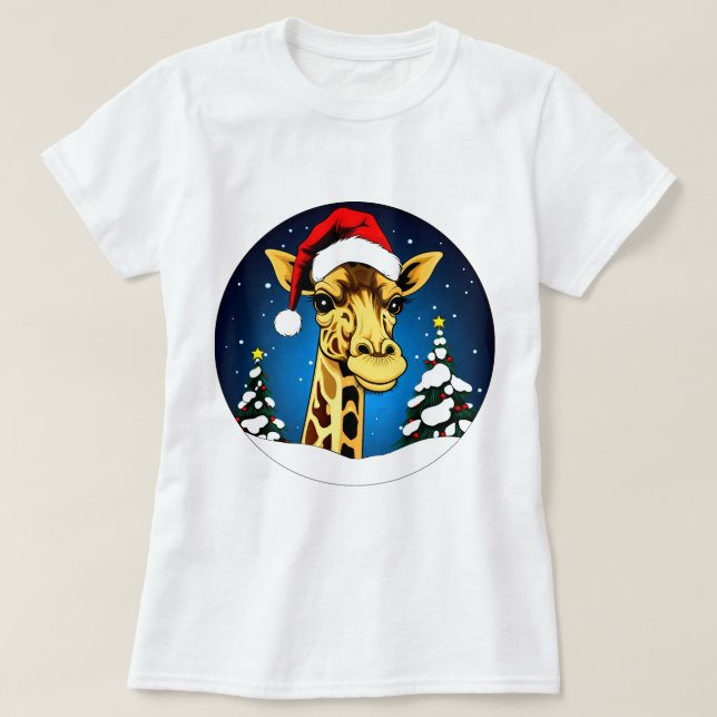 Giraffer jul t shirt (Design framsida)