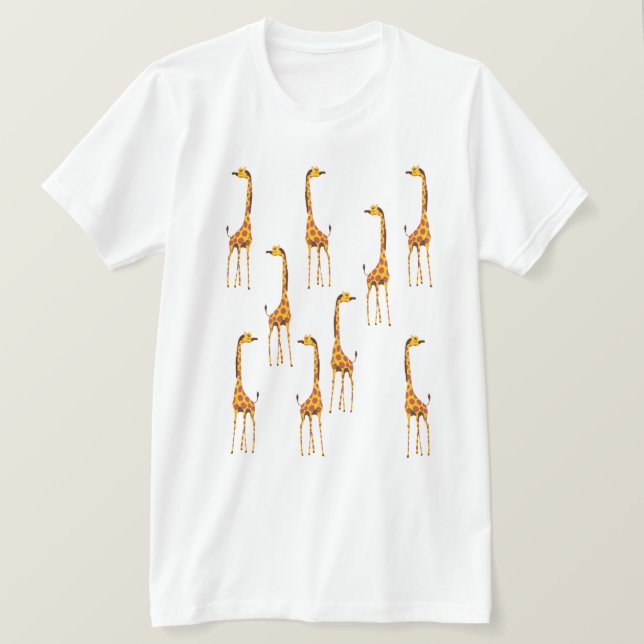 Giraffer T Shirt (Design framsida)