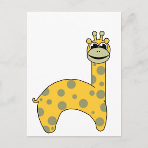 Giraffer Vykort