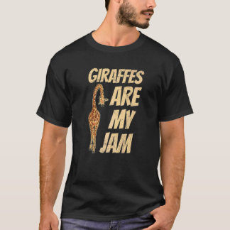 Giraffes är min Sylt för en giraffe Fläkt T Shirt