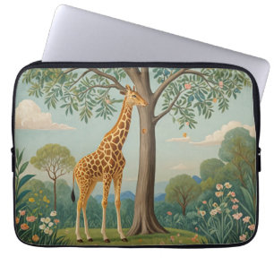Giraffes Canopy Laptop Fodral