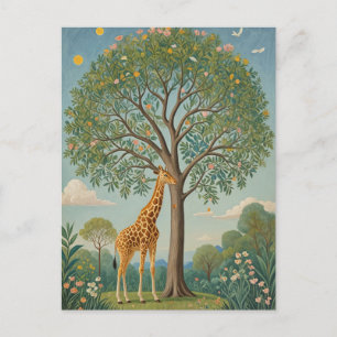 Giraffes Canopy Vykort
