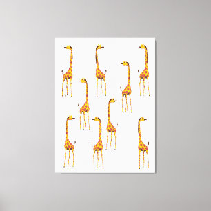 Giraffes Canvastryck