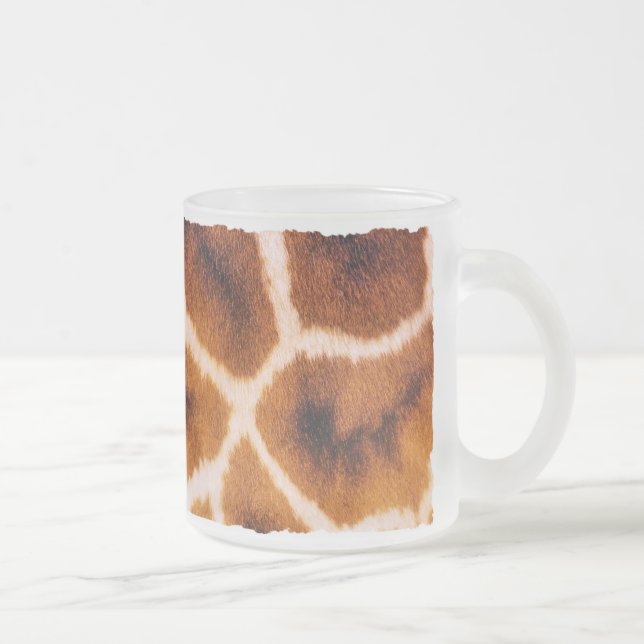 GIRAFFES FROSTAD GLASMUGG (Höger)