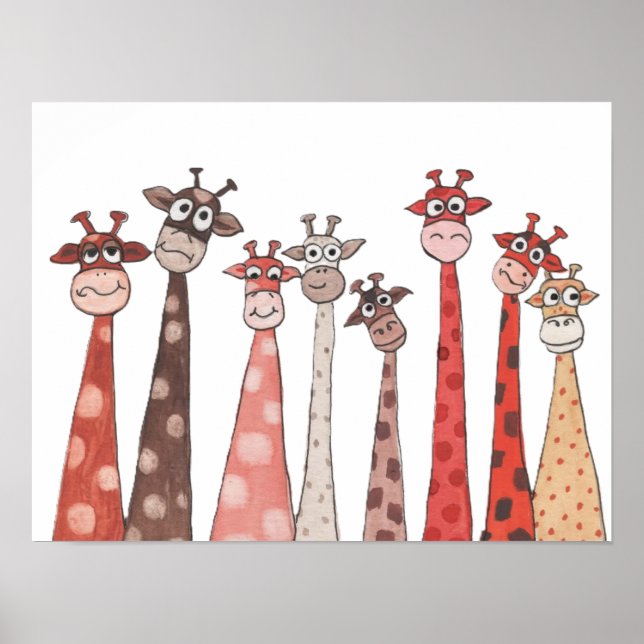 Giraffes Gang Poster (Framsidan)