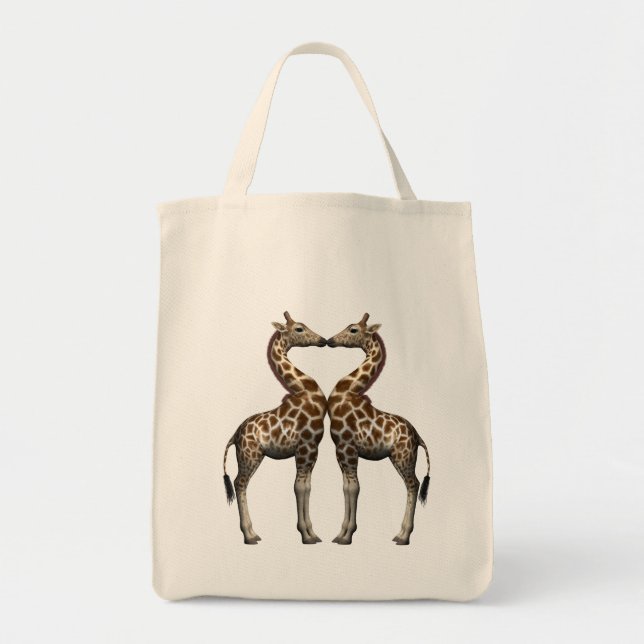 Giraffes i Kärlek Tygkasse (Framsidan)