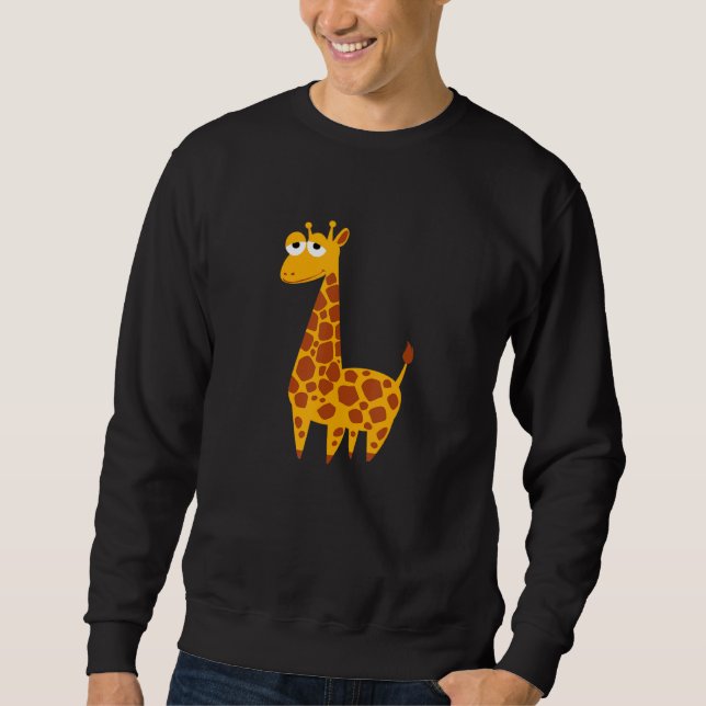 Giraffes Idea 2022 Design Lång Ärmad Tröja (Framsida)