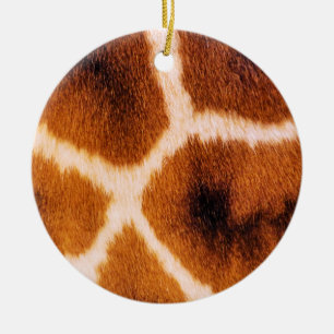 GIRAFFES JULGRANSPRYDNAD KERAMIK