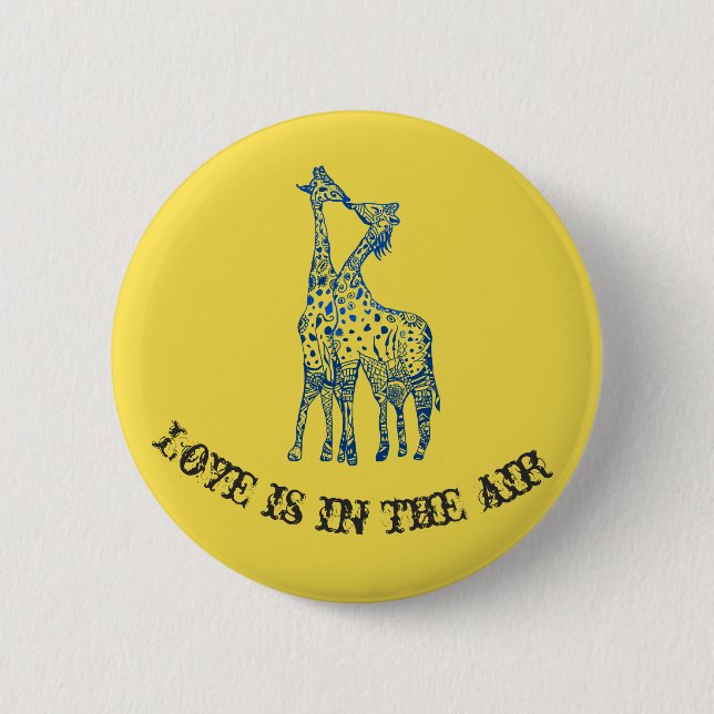 Giraffes Kiss Knapp (Framsida)