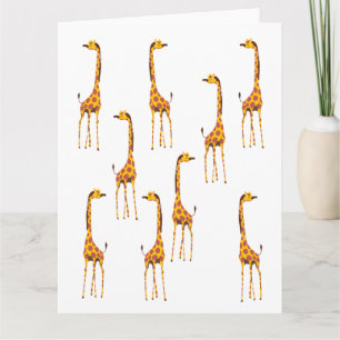 Giraffes Kort