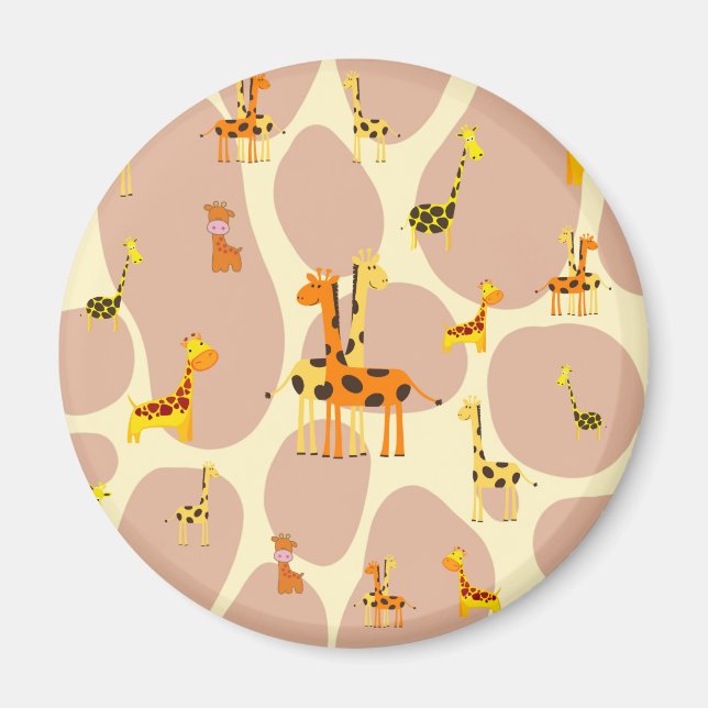 Giraffes Magnet (Framsidan)