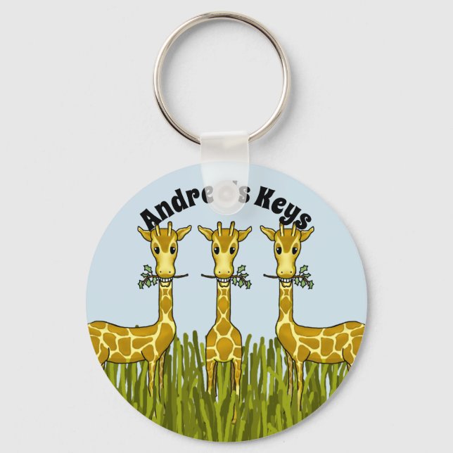 Giraffes Nyckelring (Framsida)