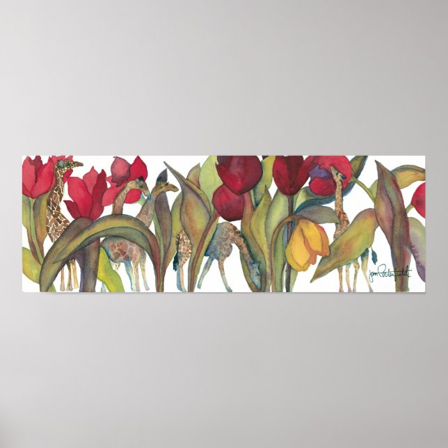 Giraffes Poster (Framsidan)