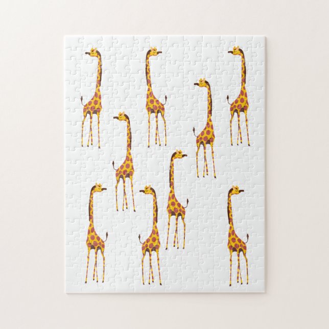 Giraffes Pussel (Vertikal)