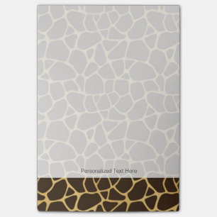 Giraffes spjutspets post-it block