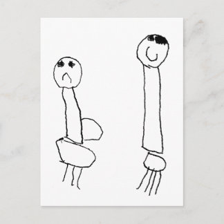 Giraffes Vykort