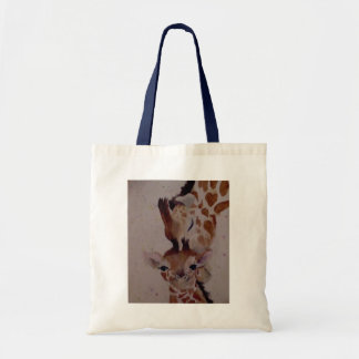 GiraffesLoveTote Tygkasse