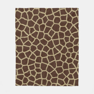Giraffet flår fleecefilt