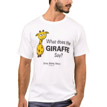 Giraffet förråder manar grundläggande T-tröja