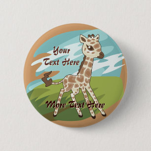 Giraffet knäppas knapp