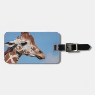 Giraffet profilerar bagagemärkren bagagebricka