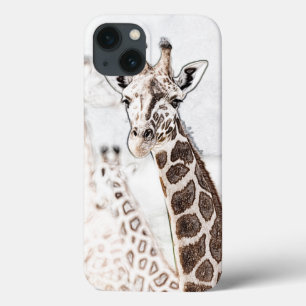 Giraffet skissar
