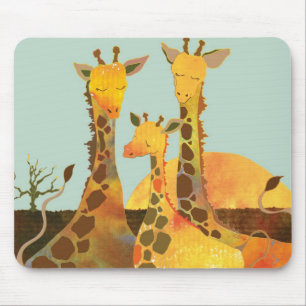 Girafffamilj Musmatta