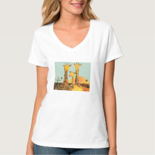 Girafffamilj Tee