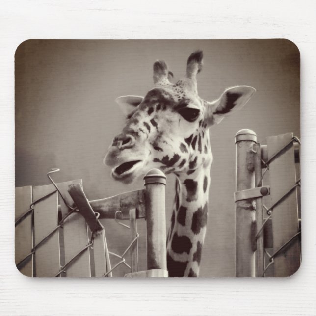 Girafffoto - Vintage Stil Musmatta (Framsidan)