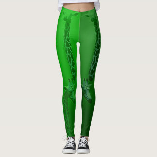 Giraffgrönt Leggings