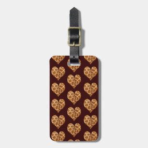 Giraffic Hearts Tiled Mönster Bagagebricka