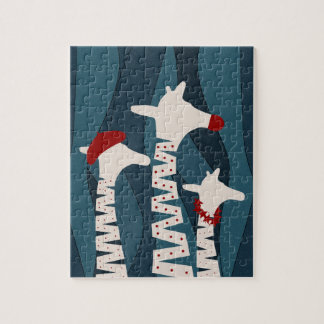 Giraffjulhelgdesign Pussel