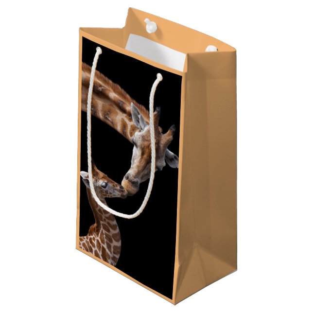 Giraffkyssar presentbag (Framsidan Vinklad)