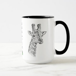 Giraffmugg - afrikaserie mugg