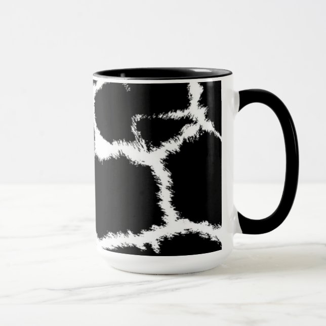 Giraffpälsmönster Mugg (Höger)
