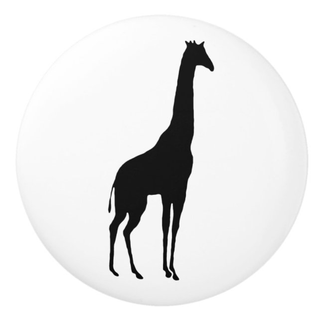 GiraffSilhouette Knopp (Framsidan)