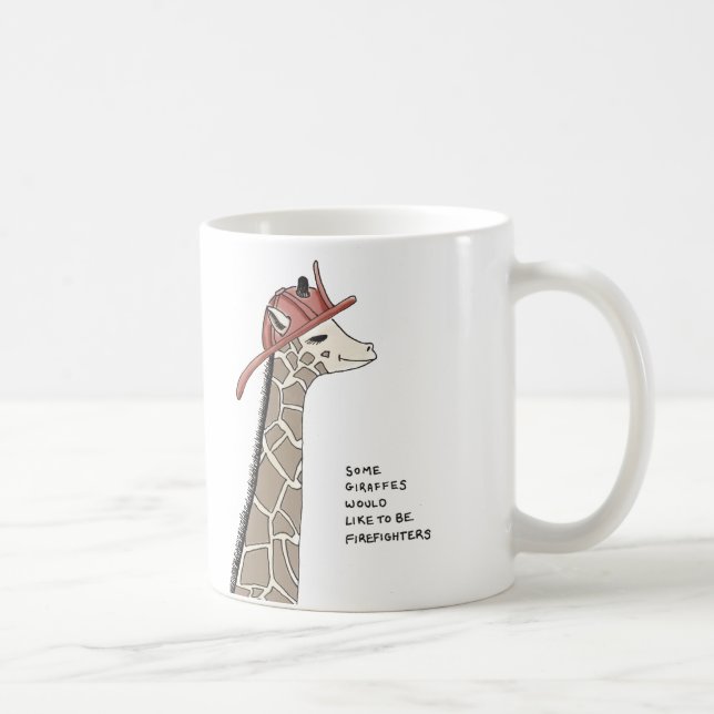 giraffsmåsaker kaffemugg (Höger)