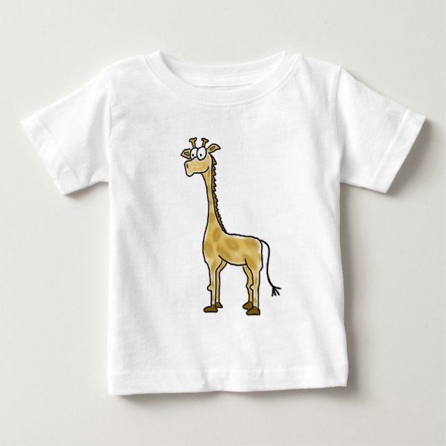 GiraffspädbarnT-tröja T Shirt (Framsida)